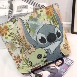 NWT Large Stitch Tapestry Tote Bag